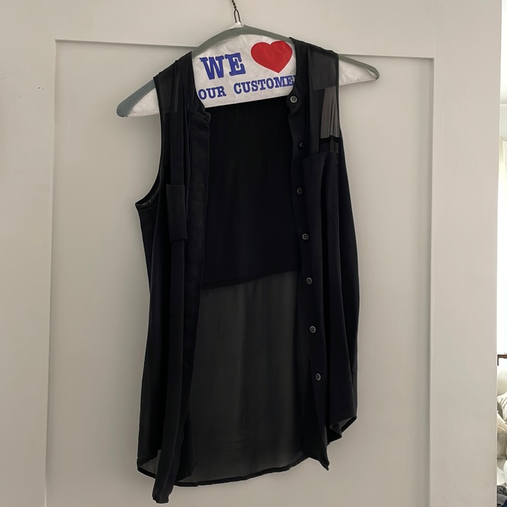 Madewell silk blouse